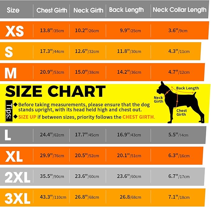 Dog Coats for Small Dogs, Warm Dog Puffer Vest for Winter Waterproof, Lightweight Down Pet Coats with Zipper & Neck Wrap, Warm Jacket for Dachshund, West Highland White Terrier, Orange S