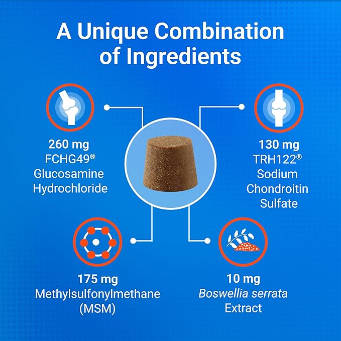 Nutramax Laboratories Cosequin Plus MSM & Boswellia Mini Sized Soft Chews