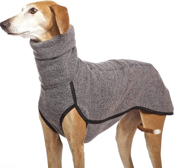 Esobo Warm Pet Clothes Winter Dog Coat Soft Vest for Small Medium Large Dogs (M,Grey)