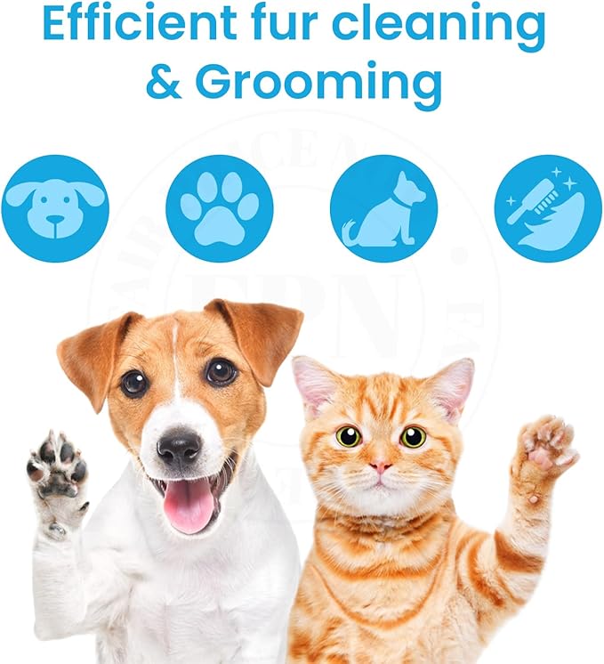 Pet Cleaning Wipe – Unscented Bamboo Grooming Wipes for Dogs & Cats – No Alcohol or No Harsh Chemicals – Soft – 7x8 in (24 CT)