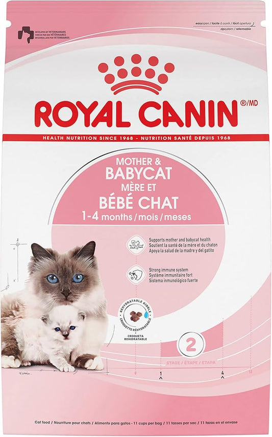 Royal Canin Feline Health Nutrition Mother & Babycat Dry Cat Food, 3 lb Bag