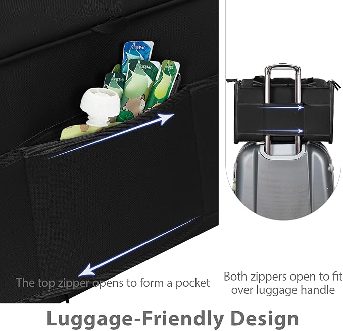 Cat, Dog Carrier for Pets up to 15 lbs, Soft-Sided Collapsible Pet Carrier with Upgraded Sturdy Base, Privacy Curtain and 2 Storage Bags, Cat Bag for Medium Cats and Small Dogs