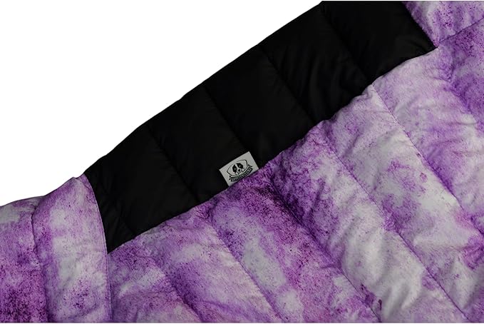 Micai Warm Dog Coat - 4 Legs Covered Waterproof Windproof Reflective Vest, Zippered Adjustable Outdoor Snow Jacket for Small Medium Large Dogs - Purple XXXXL