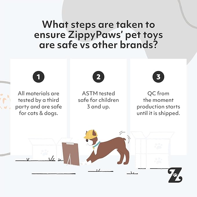 ZippyPaws Burrow Replacement Miniz - Interactive Dog & Puppy Toys for Boredom, Stimulating Pet Products to Keep Them Busy, Plush Refills for Hide & Seek Puzzle, Squeaky Toy for Enrichment - Hedgehogs