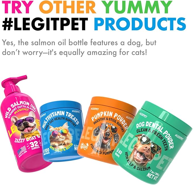 Dog Vitamins - 30 Multivitamins Chews w/Glucosamine Chondroitin, Probiotics Digestive Enzymes and Omegas - Supplement for Overall Health - Joint Support, Immune Health, Skin and Heart Health