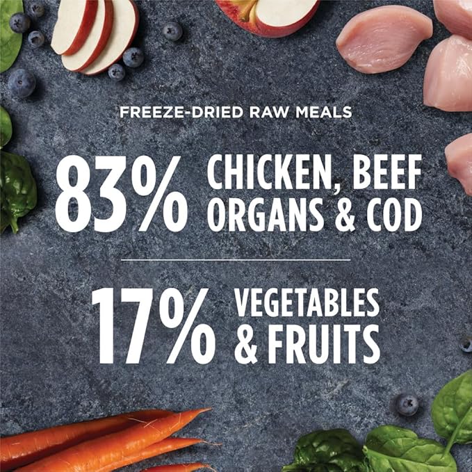 Instinct Raw Meals Freeze-Dried Puppy Chicken Dog Food, 14 oz. Bag