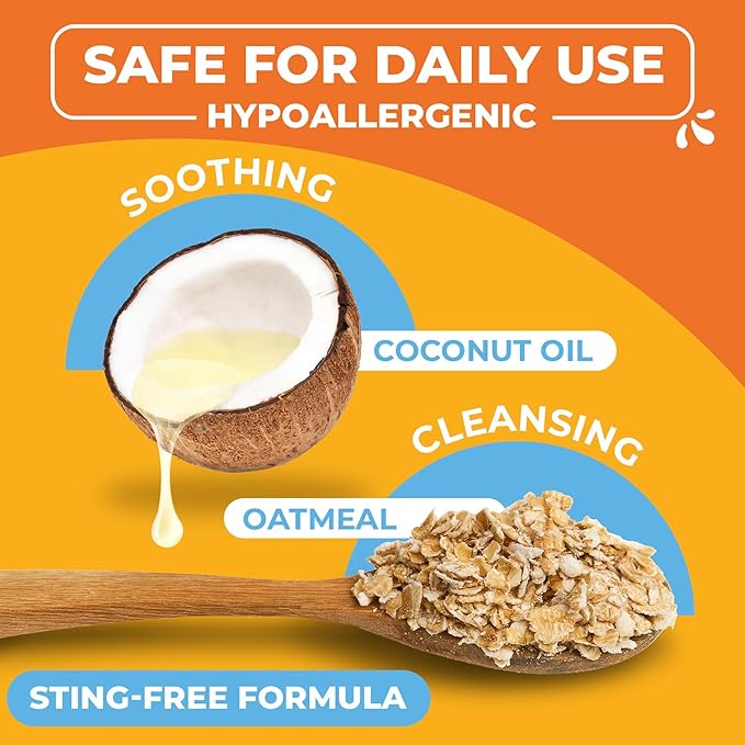 Dog Ear Cleaner Wipes – Finger Wipes for Dogs & Cats – Cleaning, Soothing, & Deodorizing Itchy Ears – Pet Ear Relief Solution (Coconut)