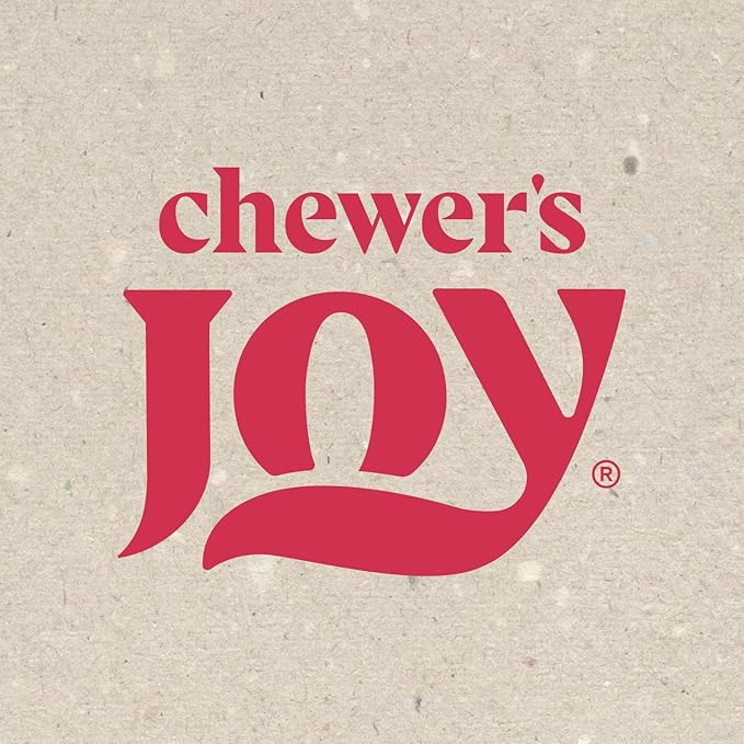 Chewer's Joy Beef Jerky Stick 5–6" (8oz) – Natural Dog Treats – Single Ingredient Long-Lasting Chews, High Protein