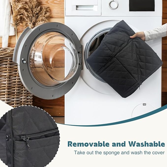 Dog Car Seat for Large/Medium Pet, Anti Slip Bottom Dogs Booster Seat for All Seasons,Pet Travel Bed with Thick Dog Sofa Cushion,2 Safety Leashes(Black)