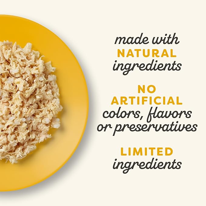 Applaws Natural Wet Canned Cat Food, Made with Limited and Natural Ingreidents, High Protein with No Artificial Additives or Fillers, Chicken Selection in Broth Cans (36 x 2.47oz Cans)