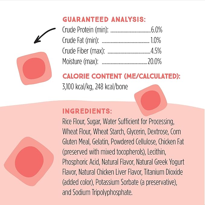 Ultra Chewy Liver, Double Treat Bones: Long-Lasting Dog Treats Made in USA for Large and Small Breeds, Highly Digestible, Ideal for Aggressive Chewers (24 Individually Packed Bones)