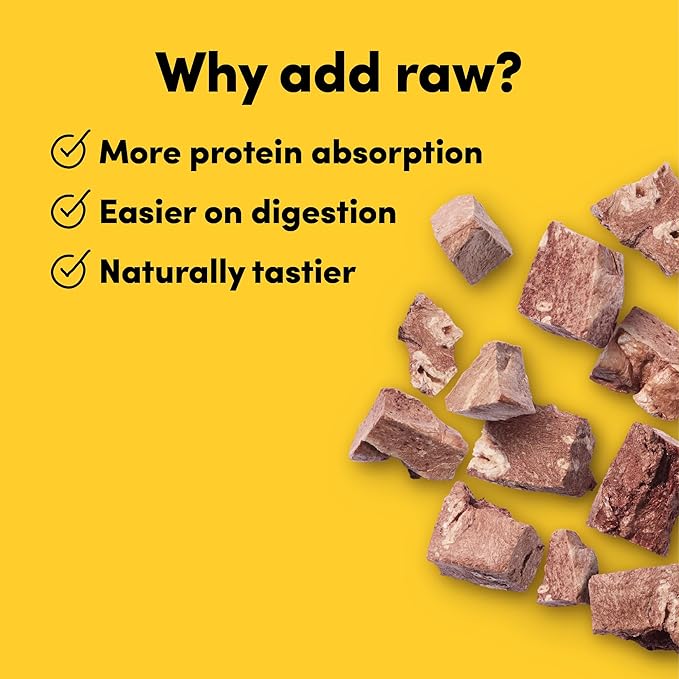 Premium Dog Treats, Freeze-Dried Raw 100% Grass-Fed Lamb Heart, Single Ingredient, Protein Rich, Non-GMO, No Wheat or Corn, 3 oz