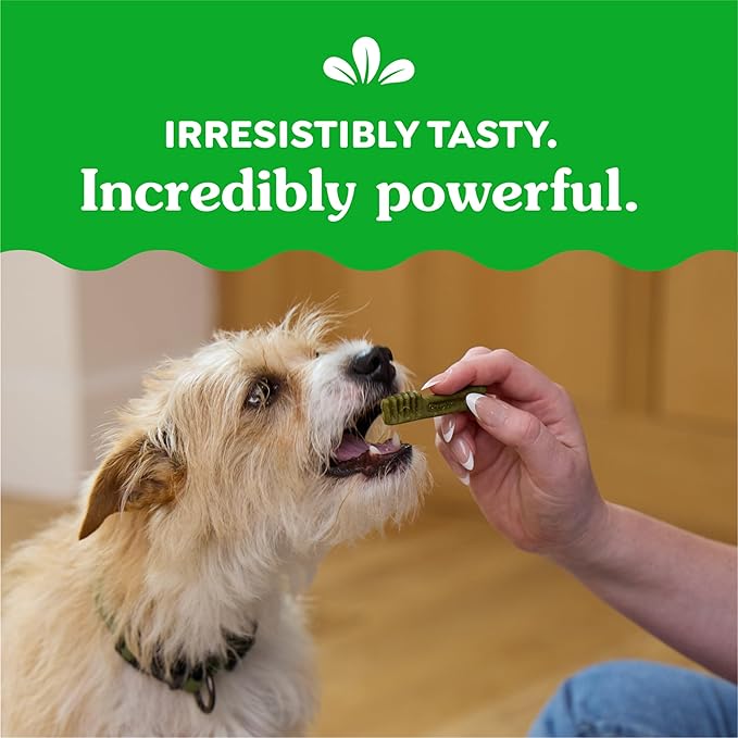 Greenies Teenie Dental Dog Treats 3-Flavor Variety Pack, (3) 12 oz. Pouches, 129 Total Treats