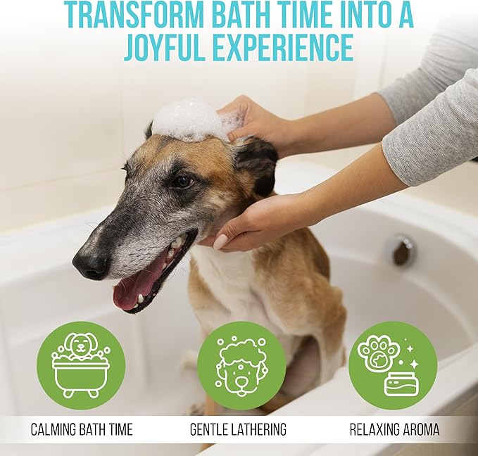 Only Natural Pet Hypoallergenic Shampoo with Aloe & Oatmeal for Dogs - Moisturizing Dog Shampoo and Ultra-Nourishing Care for Dry, Itchy, and Sensitive Skin - 16.9 oz