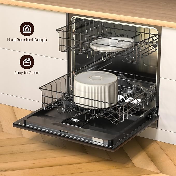 Ceramic Cat Water Fountain - 2.1L/71oz - All-Ceramic Body & Pure Copper Water Spout - Non-Toxic - Automatic Pet Drinking Fountain Indoor with Ultra-Quiet Pump, and 3Pcs Filter & Sponge (Beige)