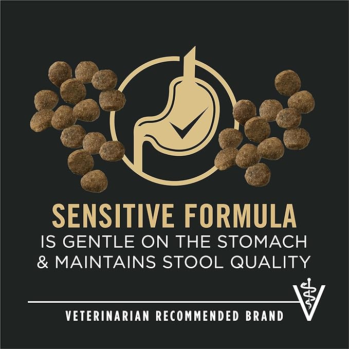 Purina Pro Plan Sensitive Skin and Stomach Large Breed Puppy Food Salmon and Rice Formula - 16 Lb. Bag