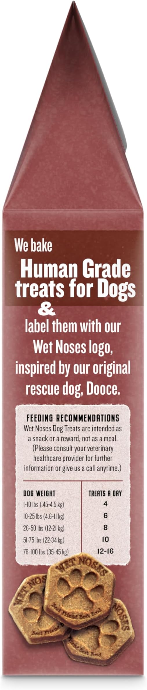 Organic Crunchy Dog Treats – for All Pet Sizes, Breeds – All-Natural Puppy Treat, Senior Dog Snack – 100% Human-Grade – Delicious Chews for Dogs - Meaty Mesquite Bacon, 14 Oz (2 Pack)