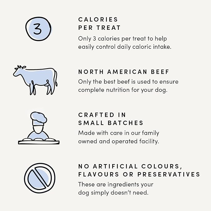 Crumps' Naturals Mini Trainers Semi Moist Beef 10.6oz