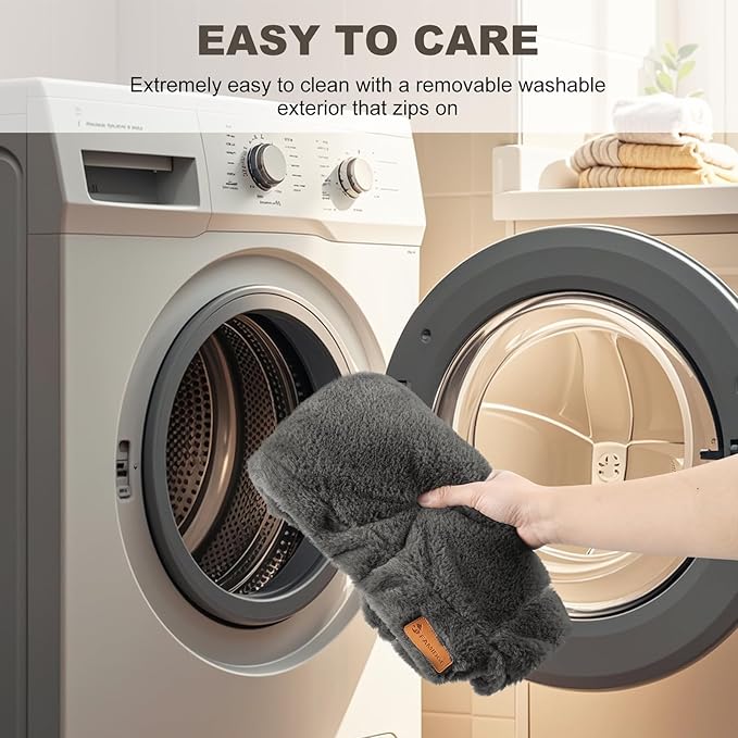 Dog Couch Bed, Cat Bed for Indoor Cats, Calming Pet Sofa Puppy Sleeping Bed with Removable Washable Cover, Cute Dog Couch and Lounge Chair for 45lbs Cats & Small Medium Dogs(Dark Gray)