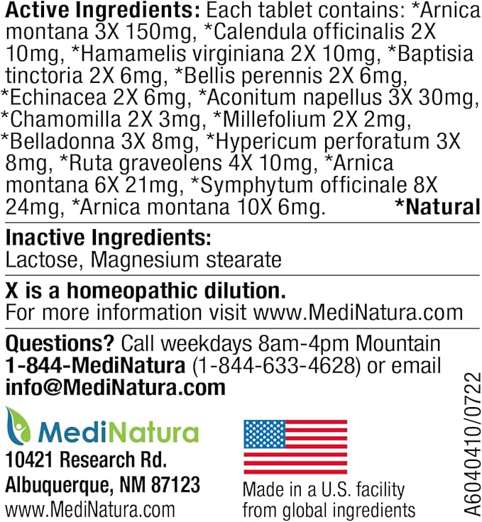 T-Relief Pet Pain Relief Arnica +12 Powerful Natural Medicines Help Ease Muscle Joint & Hip Pain Soreness Stiffness & Injuries Max Fast-Acting Soother for Dogs & Cats - 90 Tablets