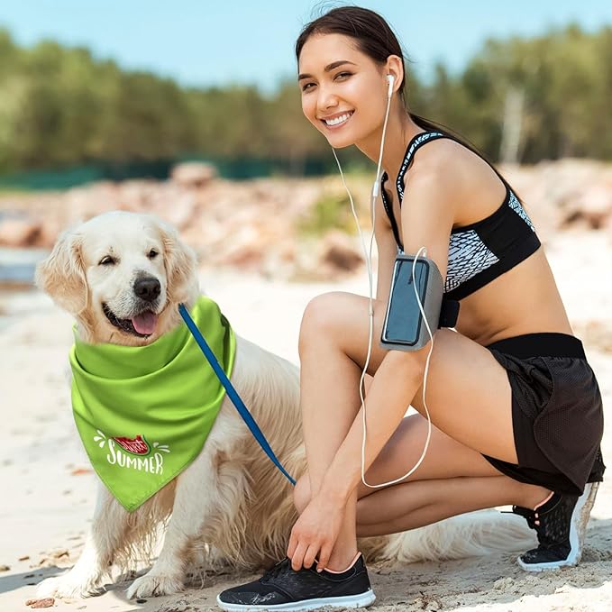 100 Pcs Dog Bandana Bulk with Sayings Summer Pet Triangle Scarf Bibs Washable Puppy Kerchief Adjustable Grooming Supplies for Small Medium Large Dog Cat Costume Accessories