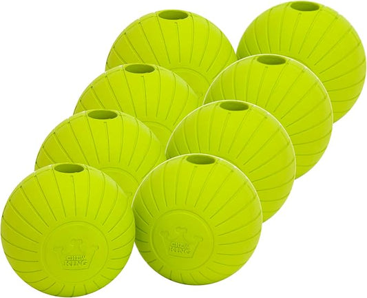 Chew King by Mammoth Supreme Dog Toy Collection, 3" 8 Pack