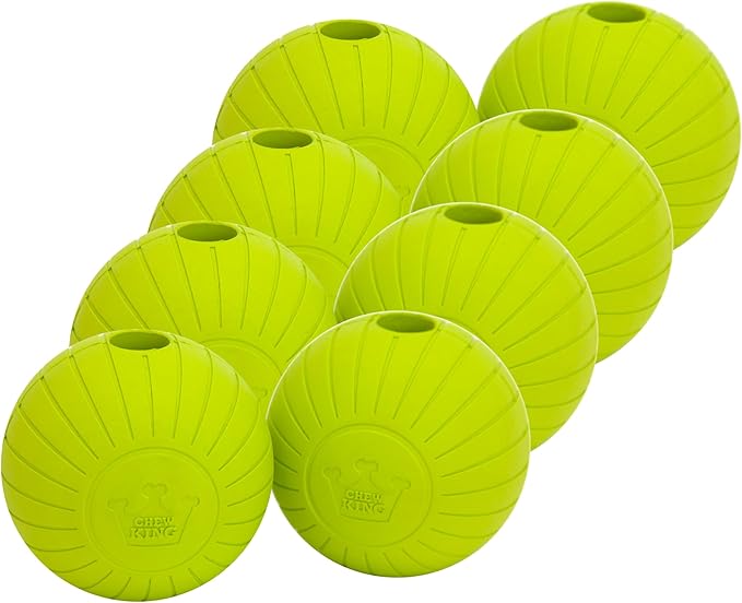 Chew King by Mammoth Supreme Dog Toy Collection, 2.5" 8 Pack