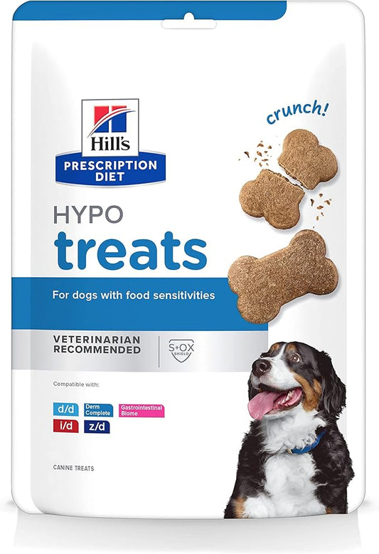 Hill's Prescription Diet Hypoallergenic Dog Treats, Veterinary Diet, 12 oz. Bag