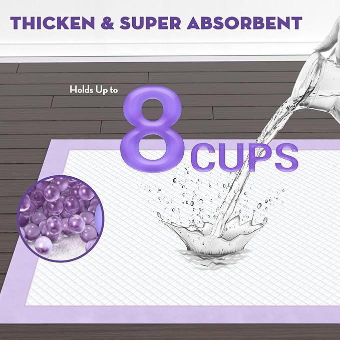 CROCI Dog Pads Extra Large 30x36in, Puppy Pads with Adhesive Tabs Super Absorbent Up to 10 Cups, Disposable (40 Counts)