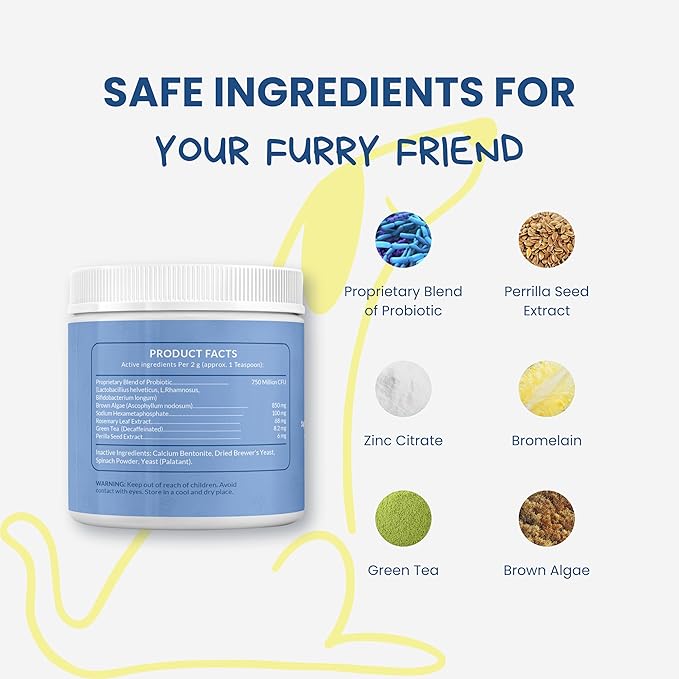 Dog Dental Powder | All-Natural for Teeth Cleaning | Plaque Remover for theeth and Breath freshener | Flavorless, Easy to Use | 3.17 oz - 45 supplys | Smile 2 Life