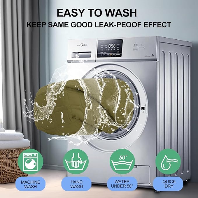 Smiry Waterproof Dog Blanket, 30x70 Inch Soft Pet Bed Cover Reversible, Washable Sofa Couch Furniture Protector for Small Medium Large Dog Puppy Cat, Green/Navy