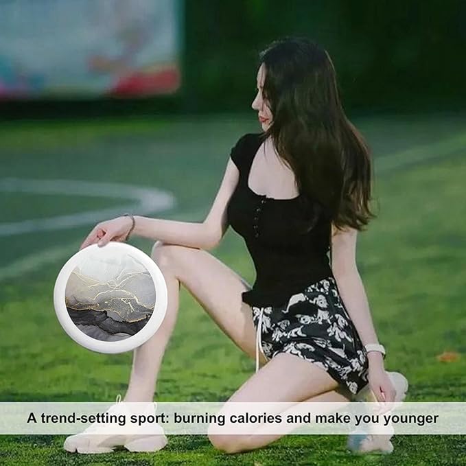 Phoenix Outdoor Flying Disc Fire Phoenix Black Ultimate Disc 175g for Boys Girls Men Women Birthday Christmas