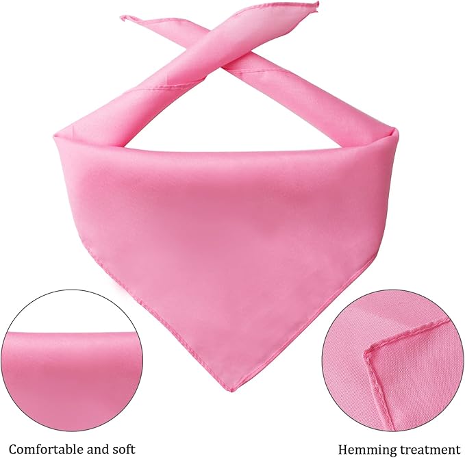 Yewong Pet Pink Cowboy Hat Costume Accessory Set Dog Cat Size Pink Cowgirl Princess Hat with Crown Tiara Bandana/Scarf for Cat Puppy Western Costume Daily Wearing Photo Props (Set C)