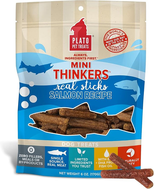 Plato Mini Thinkers Salmon Recipe 6oz, Natural (850002221367)