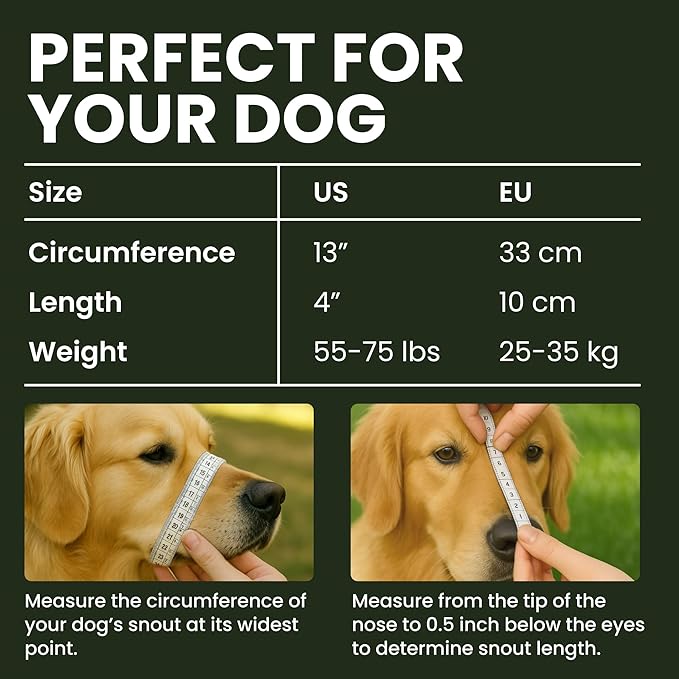 BRONZEDOG Dog Muzzle Wire Basket Metal Mask for Small, Medium and Large Dogs, Breathable, Dog can Drink, Adjustable, Padded, Training, Prevents Biting (Size 5: Belgian Malinois & Golden Retriever)