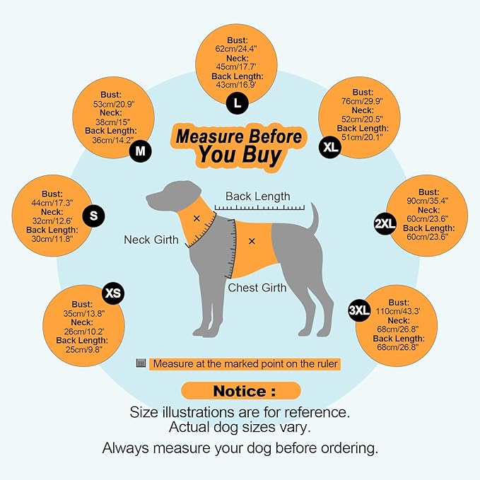 Warm Dog Coats for Large Dogs, Waterproof Dog Jacket with Harness Built in, Zipper Clousure, Fleece Lining, Turtleneck, for Cold Weather, Snowsuit for German Shepherd, Weimaraner, Labrado XXXL