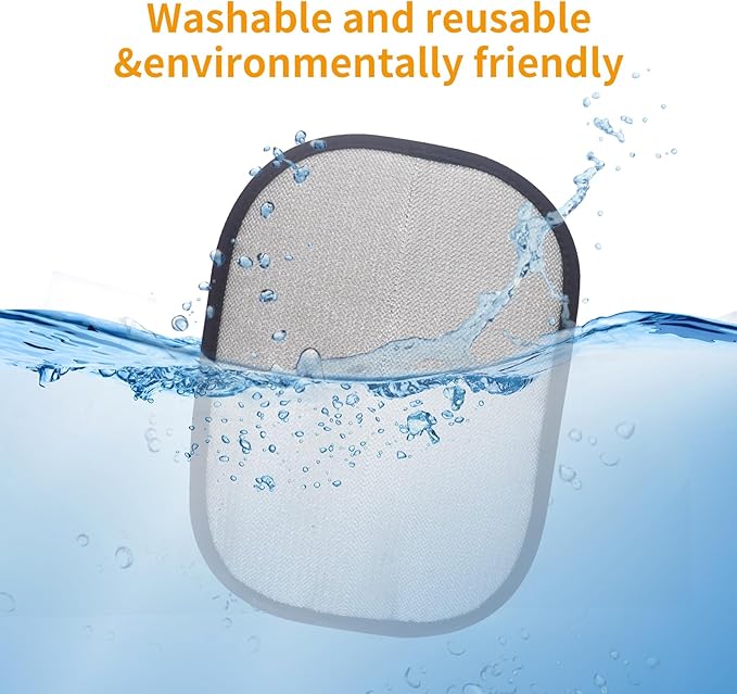 2 Pcs Pet Hair Removal Glove, 2025 Upgraded Five-Finger Electrostatic Grooming Tool for Cats & Dogs, Reusable Magic Fur Remover for Furniture, Car, Couch & Clothing, Essential Pet Grooming Supplies