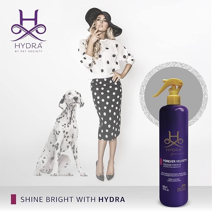 Hydra Groomers’ Forever Velvety Cologne, Cat and Dog Cologne Spray, 15 Fl. Oz.