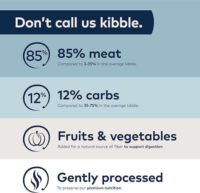 ZIWI Peak Steam & Dried Dog Food - Grass-fed Beef w/Pumpkin - High Protein, Low Carb, All Breeds & Lifestages, for Digestive Health (52.8oz)