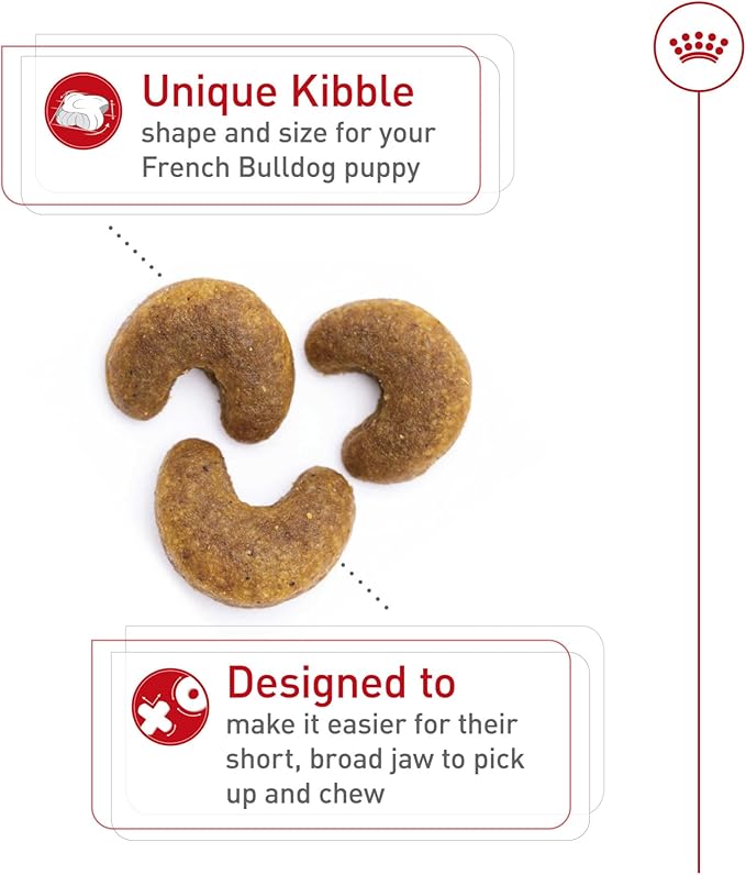 Royal Canin Breed Health Nutrition French Bulldog Puppy Dry Dog Food, 3 lb Bag