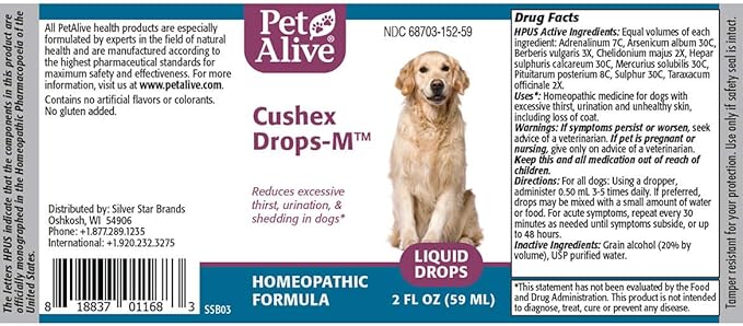 PetAlive Cushex Drops-M 2 Pack