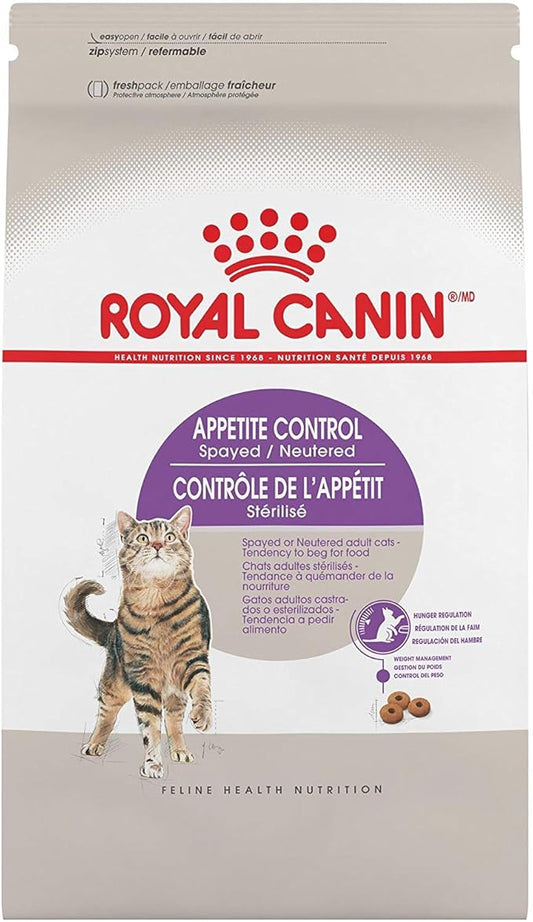 Royal Canin Appetite Control Spayed/Neutered Dry Adult Cat Food, 6 lb bag