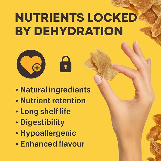 Ruff Town Dog Treats – Human Grade Chicken Breast | Training Treats for Dogs | High Protein, Single Ingredient | Grain-Free, Hypoallergenic & Dehydrated | Suits All Breeds, Made in USA (4 oz)