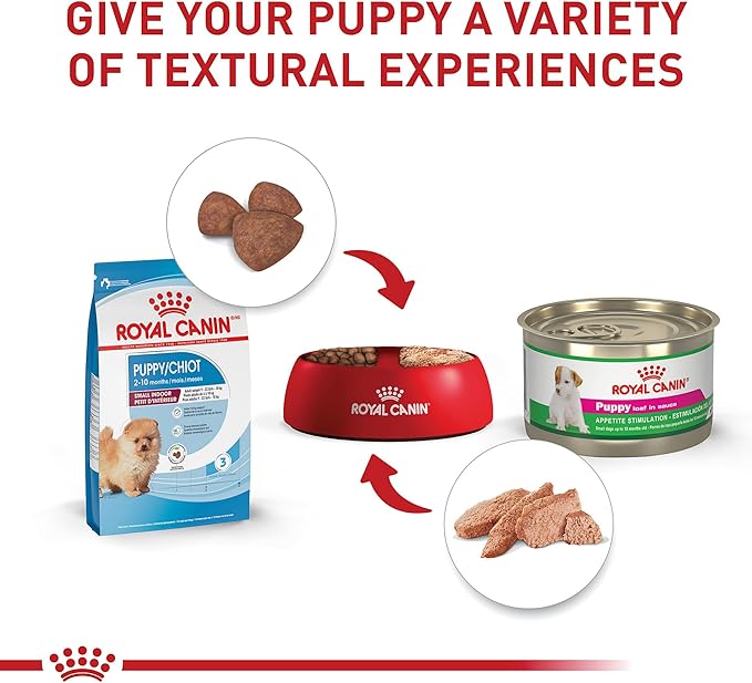 Royal Canin Size Health Nutrition Small Indoor Puppy Dry Dog Food, 2.5 lb Bag