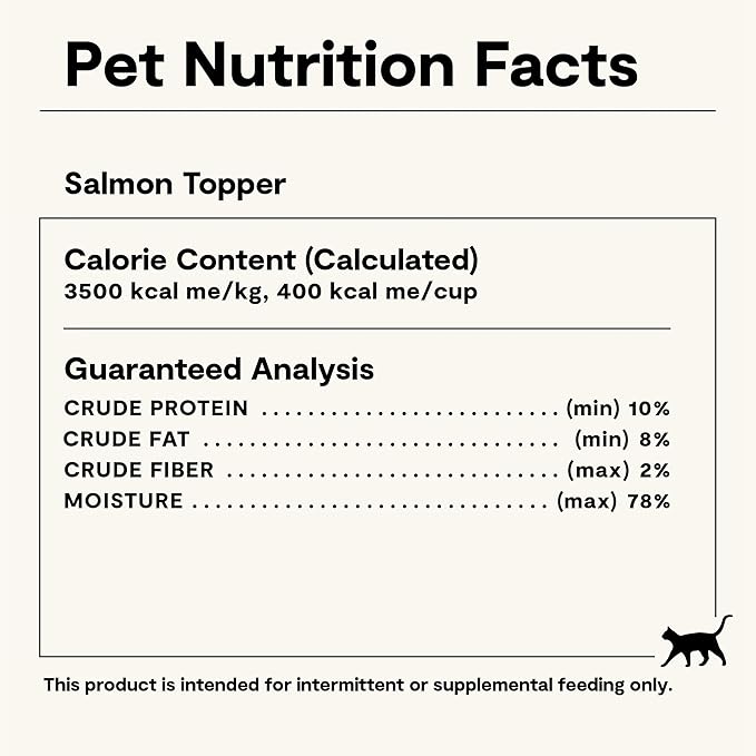 Open Farm, Canned Cat Food Topper, Silky Mousse Made with 95% Responsibly Sourced Icelandic Fish, Grain & Legume Free, Salmon Recipe, 3.17oz Cans (Pack of 17)