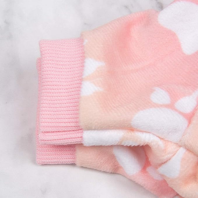 CuteBone Small Dogs Outfit Soft Puppy Onesies Pjs Dog Pajamas Pet Coat Cat Apparel Comfy Doggie Jumpsuit Bodysuit for All Seasons P09XL