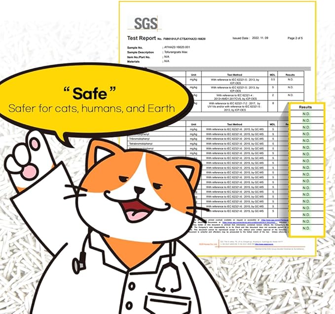 100% Natural,Tofu Cat Litter Toilet Flushable,Non Toxic Low Tracking,1.5mm Fine Cut,Solubility in Water,Clumping Litter,Ultra Absorbent, Really Dust-Free,I'm Gonna Pee(5.7lb x 4pack)