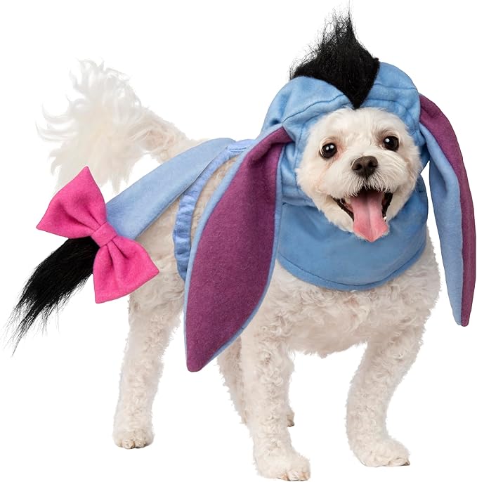 Disney Winnie The Pooh: Eeyore Pet Costume Accessory Set for for Dogs or Cats by Rubies, M/L