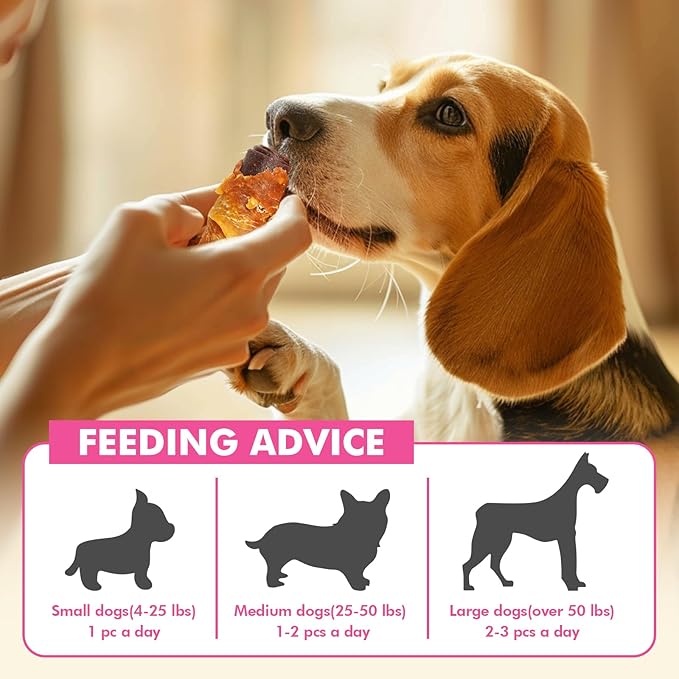 Dog Treats, Triple Flavor Chicken Duck Beef Meat Rolls, Rawhide Free Dog Snacks, Soft Treats for Small Dogs, 21.16 oz