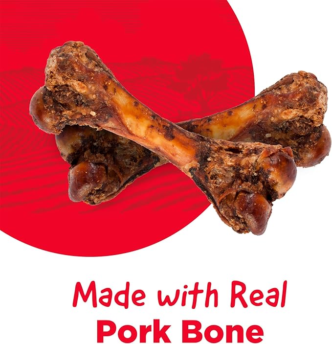 Country Kitchen Pork Femurs Dog Treat, 100% Natural, 2 Pack